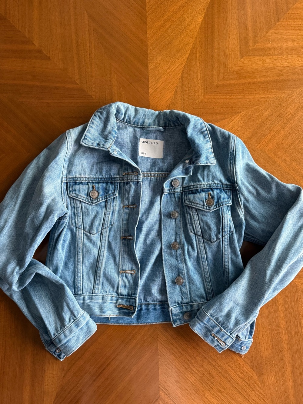 ASOS Cropped denim Jacket XS